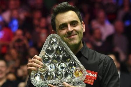 Snooker-Star O'Sullivan fühlt sich wie Prinz William Snooker-Star O'Sullivan fühlt sich wie Prinz William