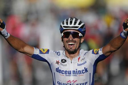 Alaphilippe gewinnt zweite Tour-Etappe und trägt Gelb