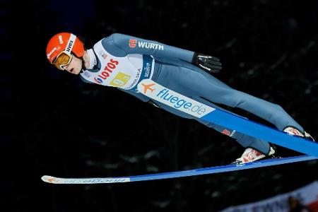 Skispringen: Siegel mit gutem Comeback nach Kreuzbandriss - Polen dominieren Skispringen: Siegel mit gutem Comeback nach Kreuzbandriss - Polen dominieren