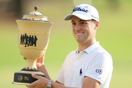 Golf: Thomas siegt und übernimmt Führung in der Weltrangliste Golf: Thomas siegt und übernimmt Führung in der Weltrangliste