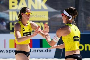 Beachvolleyball: Walkenhorst und Grüne im Finalspiel in Düsseldorf