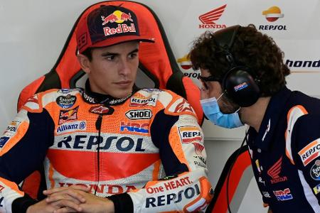MotoGP: Weltmeister Marquez fällt bis zu drei Monate aus