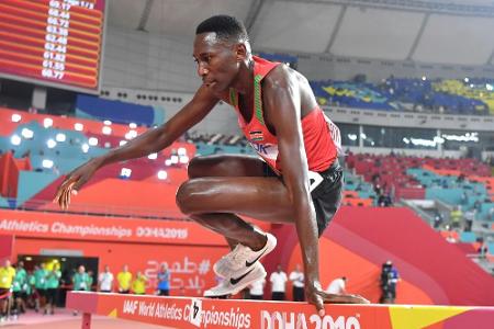 Olympiasieger Kipruto mit Corona infiziert - keine Diamond-League-Teilnahme Olympiasieger Kipruto mit Corona infiziert - keine Diamond-League-Teilnahme