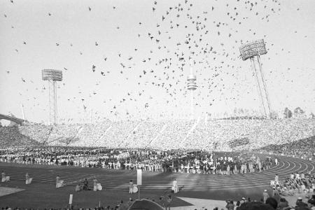 Das SID-Kalenderblatt am 26. August 1972: Olympia in München eröffnet Das SID-Kalenderblatt am 26. August 1972: Olympia in München eröffnet