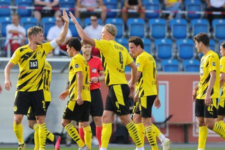 BVB siegt souverän im ersten Test