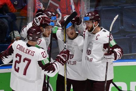 Lettland will Eishockey-WM nicht mit Weißrussland austragen Lettland will Eishockey-WM nicht mit Weißrussland austragen
