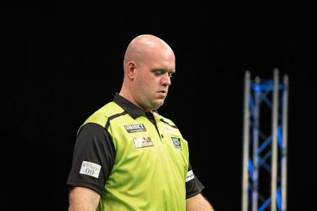 Darts-EM: Erneut frühes Aus für van Gerwen