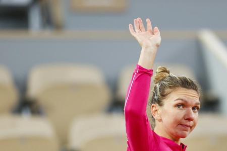 Tennis: Halep positiv auf Corona getestet Tennis: Halep positiv auf Corona getestet