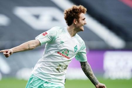 Remis in Frankfurt: Bremen verpasst Sprung auf Champions-League-Platz