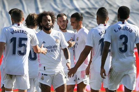 Hazard führt Real bei Liga-Comeback zum Sieg - Barca verpasst Befreiungsschlag Hazard führt Real bei Liga-Comeback zum Sieg - Barca verpasst Befreiungsschlag