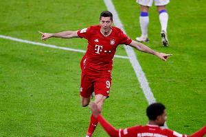 Lewandowski auf den Spuren von Müller, Fischer und Gomez