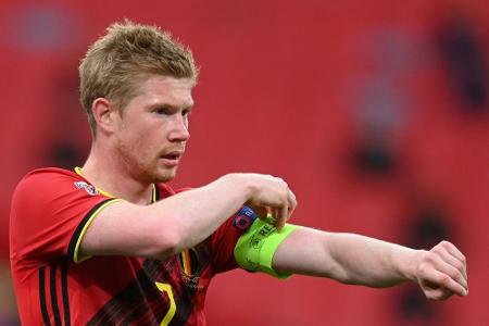 Belgien-Star De Bruyne von Nationalmannschaft abgereist Belgien-Star De Bruyne von Nationalmannschaft abgereist