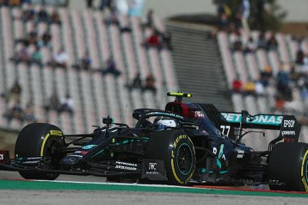 Mercedes gibt das Tempo vor: Bottas mit Tagesbestzeit