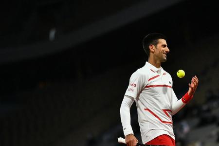Djokovic sicher im Achtelfinale Djokovic sicher im Achtelfinale