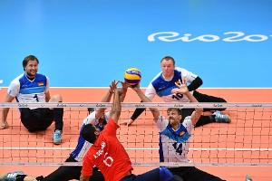 Sitzvolleyball: Qualifikationsturnier für die Paralympics in Duisburg
