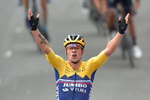Vorjahressieger Roglic erster Vuelta-Spitzenreiter