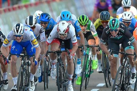 Vuelta: Ackermann gewinnt neunte Etappe nach Jury-Entscheid - Kanter Dritter Vuelta: Ackermann gewinnt neunte Etappe nach Jury-Entscheid - Kanter Dritter
