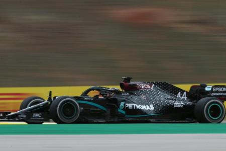 92. Grand-Prix-Sieg: Hamilton gewinnt in Portugal