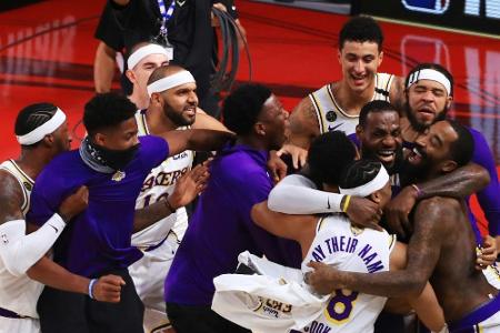 17. NBA-Titel - Lakers ziehen mit Rekordmeister Boston gleich