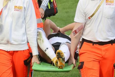 DFB-Frauen: Gwinn erleidet Außenband- und Kapsel-Verletzung DFB-Frauen: Gwinn erleidet Außenband- und Kapsel-Verletzung