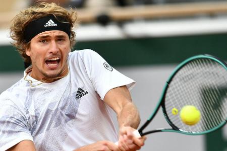 French Open: Zverev kämpft sich in die dritte Runde