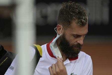 Nach Wirrwarr um Coronatests: Tennisprofi Paire gibt am Rothenbaum auf Nach Wirrwarr um Coronatests: Tennisprofi Paire gibt am Rothenbaum auf