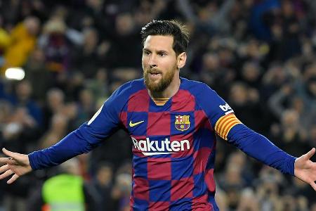 Barca verpasste zwar den Titel in La Liga, an Messi (25 Tore, 22 Vorlagen) lag das aber nicht. Trägt das Team der Katalanen ...