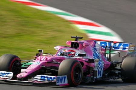 Formel 1: Perez wird einen Startplatz zurückversetzt