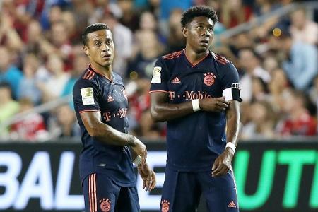 FC Bayern: Flick fehlt beim Trainingsstart - Thiago und Alaba dabei