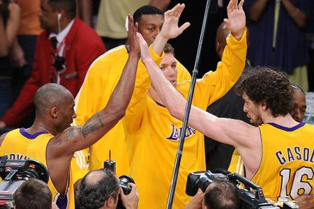 Bryant-Gedenken: Gasol nennt Tochter Bryant-Gedenken: Gasol nennt Tochter