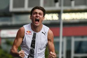 Duplantis auch am IOC-Sitz der "König der Lüfte": 6,07 m