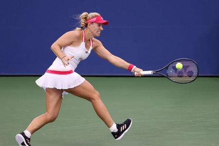 Starker Auftritt gegen freche Amerikanerin: Kerber zieht ins Achtelfinale der US Open ein