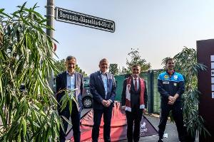 Straße nach deutschem Rekordmeister Borussia Düsseldorf benannt