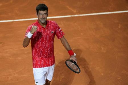 Djokovic gewinnt in Rom - und hält nun Masters-Rekord Djokovic gewinnt in Rom - und hält nun Masters-Rekord