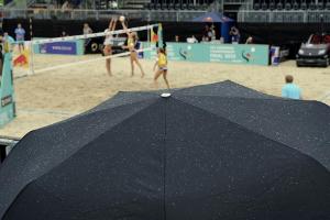 Beach-EM: Schlechtes Wetter sorgt für Verzögerungen