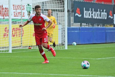 Zeigte ein Spiel mit Höhen und Tiefen: Gerade zu Beginn mit gutem Zweikampfverhalten, konnte das Niveau aber nicht halten. V...