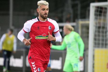 Brachte etwas mehr Ballsicherheit in die offensiven Aktionen der Freiburger. Spielte einige gute Bälle, konnte im Alleingang...