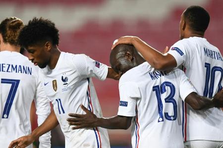 Frankreich erster Endrunden-Teilnehmer - Schweizer Schützenhilfe für DFB-Team Frankreich erster Endrunden-Teilnehmer - Schweizer Schützenhilfe für DFB-Team