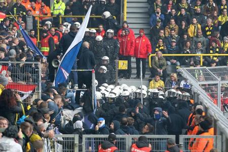 Verfassungsschutzpräsident Kramer warnt vor Radikalisierung der Hooligan-Szene Verfassungsschutzpräsident Kramer warnt vor Radikalisierung der Hooligan-Szene