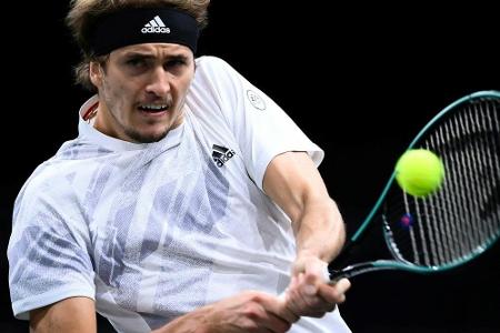 Zverev ohne Mühe im Achtelfinale von Paris Zverev ohne Mühe im Achtelfinale von Paris