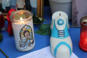 Emotionale Maradona-Tribute in Neapel