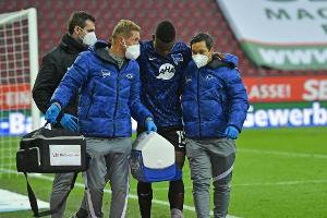 Hertha-Stürmer Cordoba fällt mit Bänderverletzung aus
