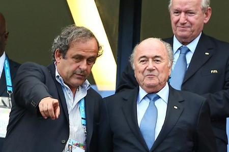 AFP: Ermittlungen gegen Blatter und Platini wegen Betrugs und Veruntreuung AFP: Ermittlungen gegen Blatter und Platini wegen Betrugs und Veruntreuung