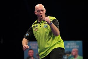 Darts: Clemens chancenlos gegen van Gerwen