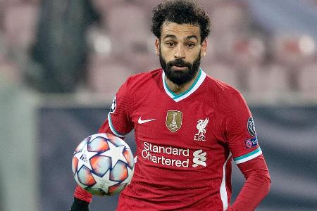 Platz 8: Mohamed Salah (FC Liverpool)