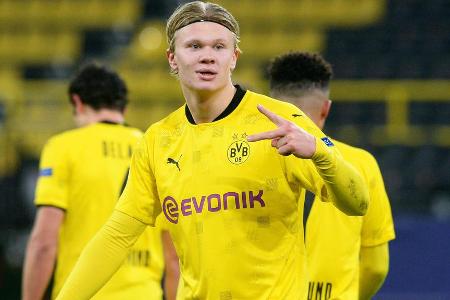 Platz 6: Erling Haaland (Borussia Dortmund)