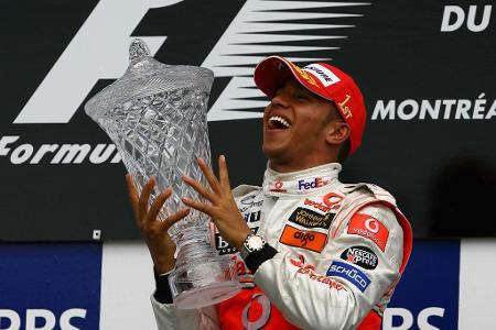 Der Große Preis von Kanada 2007 steht ganz im Zeichen von Lewis Hamilton. Der McLaren-Pilot holt im sechsten Rennen seine er...