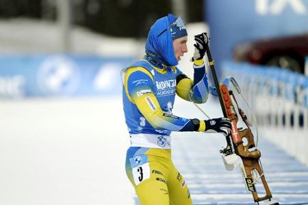 Biathlon: Samuelsson gewinnt Verfolger, Doll starker Fünfter Biathlon: Samuelsson gewinnt Verfolger, Doll starker Fünfter