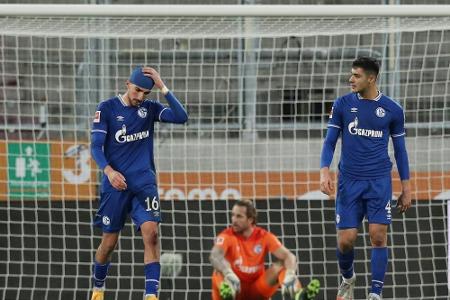 Schalke weiter sieglos - Uth-Verletzung überschattet Remis in Augsburg