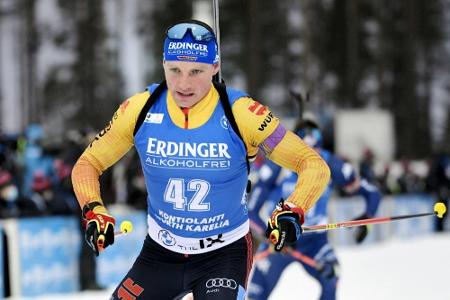 Biathlon: DSV-Staffel bei Norwegens Sieg Dritter